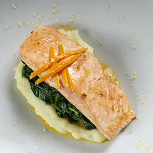 Salmone all’arancia